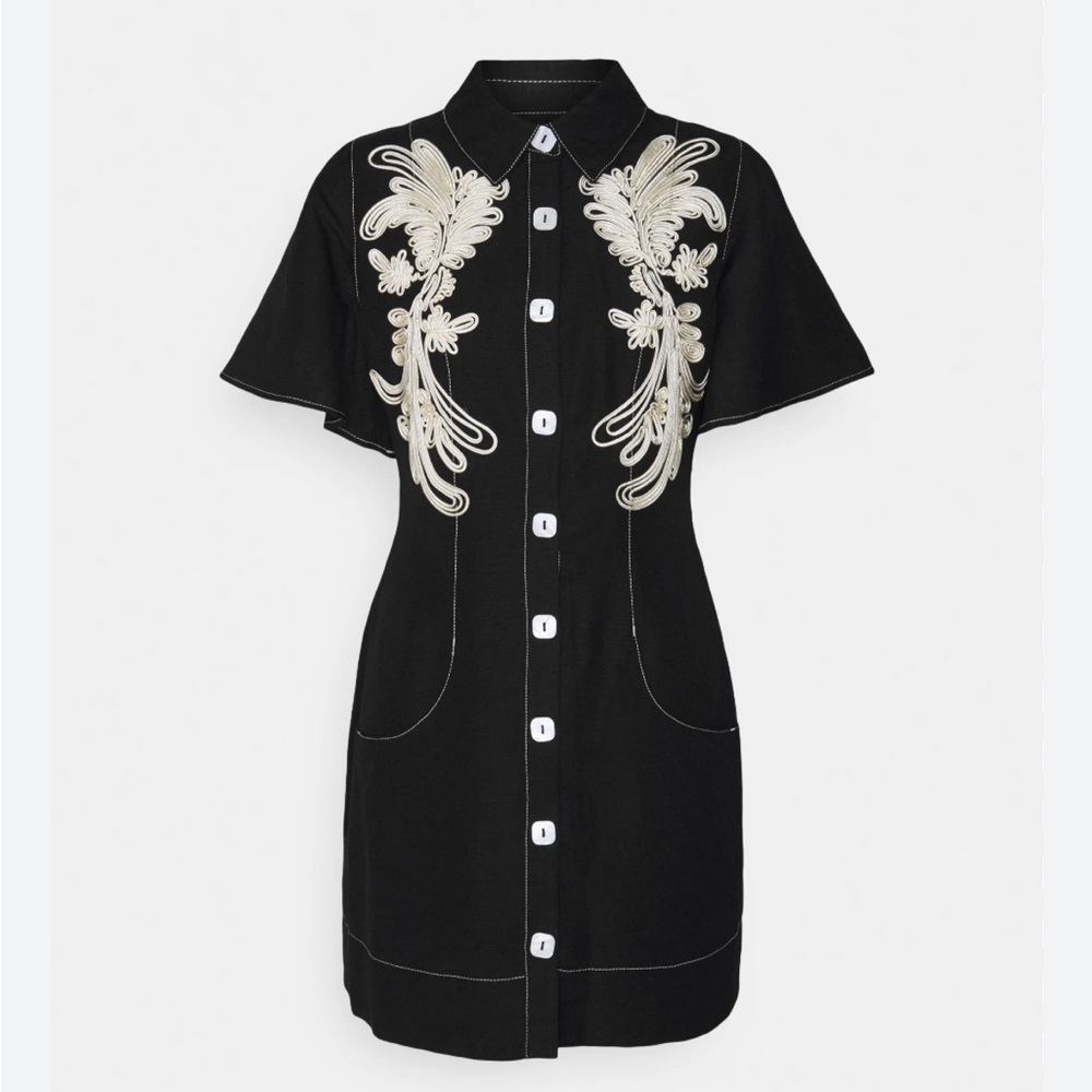 CMEO Collective Embroidered Western Dress